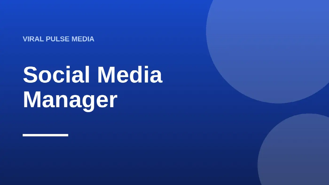 Social Media Manager: Job Description, Salary in India, Skills, and When to Hire One